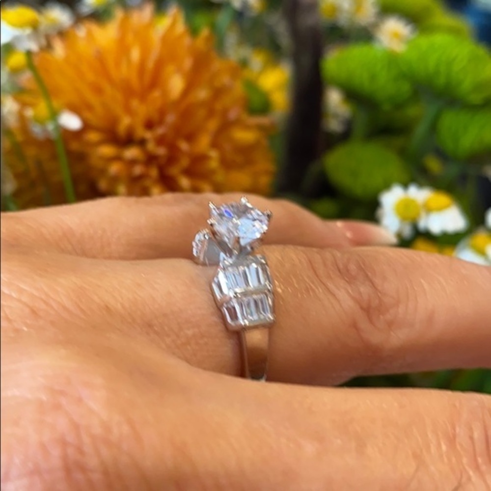 New 1ct Round Engagement Ring 5 6 7 8 9